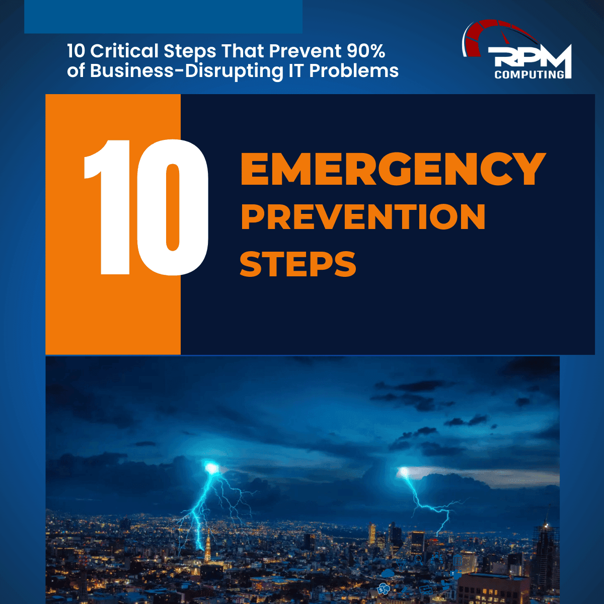 10 Business IT Emergency Prevention Steps - Download