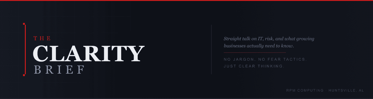 The Clarity Brief - Blog page banner